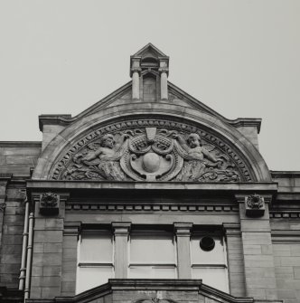 Glasgow, 36-62 Bothwell Street.
Detail of gable tympanum, South facade.