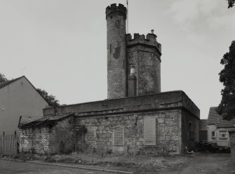 Glasgow, Broomfield Road, Balgray Tower.
View from North-East.
