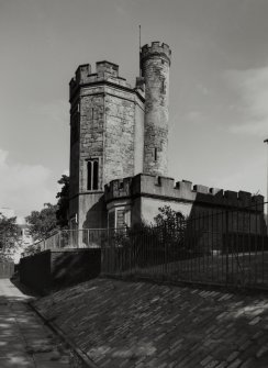 Glasgow, Broomfield Road, Balgray Tower.
View from South-West.
