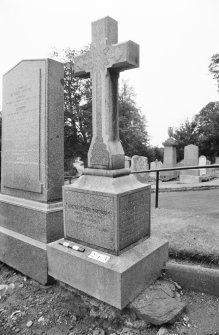 Digital copy of East Linton, Prestonkirk Parish Church, graveyard. Image of Howden memorial. 