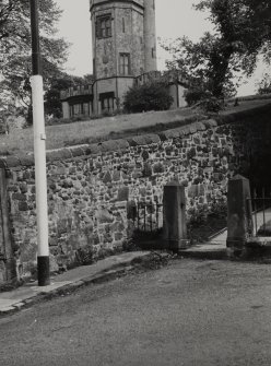 Glasgow, Broomfield Road, Balgray Tower.
View from South-East.