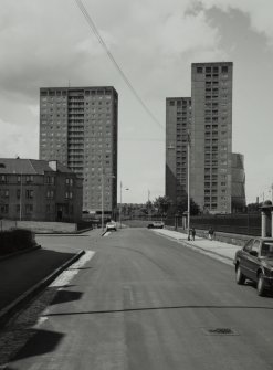 Glasgow, Broomloan Road, Albion Estate Development.
View from East.