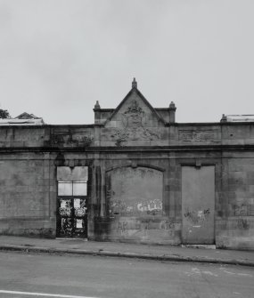 Detail of West entrance