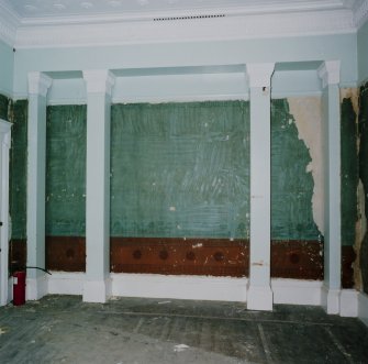 Drawing Room. Detail of NE wall