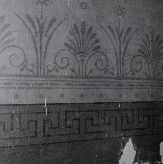 Drawing Room. Detail of E wall decoration
