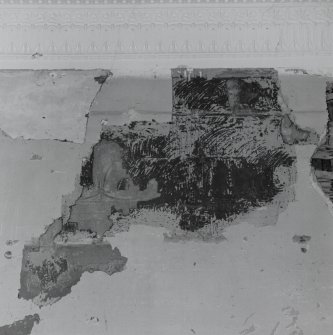 Dining Room. Detail of wall decoration