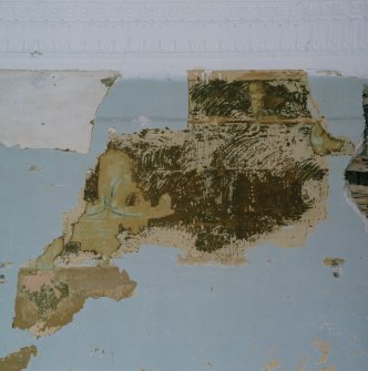 Dining Room. Detail of wall decoration