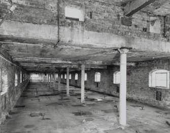 Castlebank Street, Meadowside Granary, interior
General view along attic floor of silo section of 1911 block