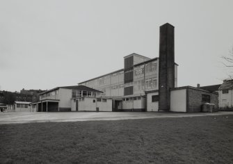 View of main school buildings from Northeast