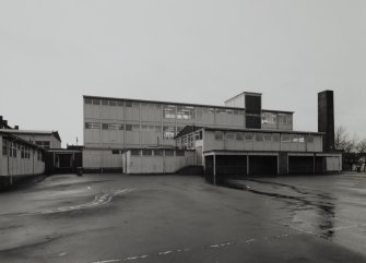 View of main school buildings from East