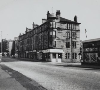 Glasgow, 1-33 Carmunnock Road.
General view of tenement.