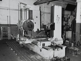 Glasgow, Cook Street, Eglinton Engine Works, interior.
General view of Richmonds horizontal borer.