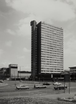 Glasgow, 843 Crow Road, Anniesland Cross.
General view from South-West.