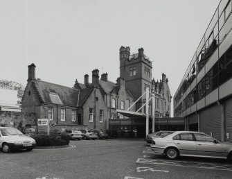 View of house from W