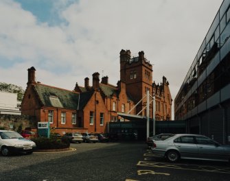 View of house from W