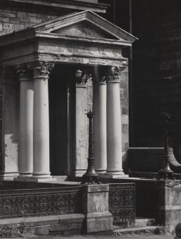 Glasgow, 10 Craigpark, Regent Place Church.
General view of Entrance Porch from West.