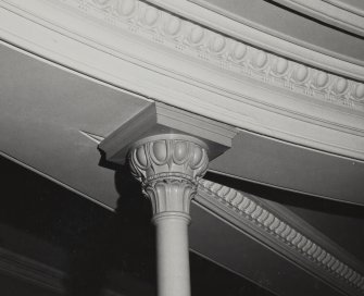 Glasgow, 10 Craigpark, Regent Place Church, interior.
Detail of ground floor stanchion head.