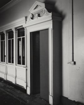 Glasgow, 10 Craigpark, Regent Place Church, interior.
General view of entrance hall door.