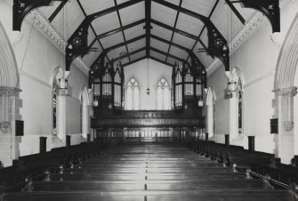 Glasgow, 71, 73 Claremont Street, Trinity Congregational Church, interior.
View from North.