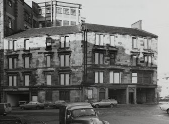 Glasgow, 5-35 Clarendon Street.
North-West side, general view from South-East.
