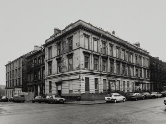 Glasgow, 1-21 Derby Street.
General view from North-East showing crossing with Sauchiehall Street.