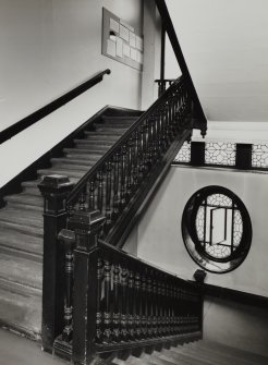 Interior.
View of staircase hall.
