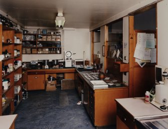 Interior.
View of medical mycology lab preparation room, first floor.