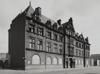 Glasgow, 253 Duke Street, Eastern District Hospital.
General view from South-West.