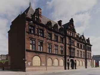 Glasgow, 253 Duke Street, Eastern District Hospital.
General view from South-West.