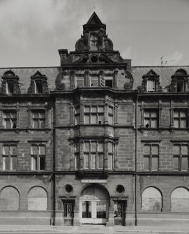 Glasgow, 253 Duke Street, Eastern District Hospital.
General view of South entrance from South.