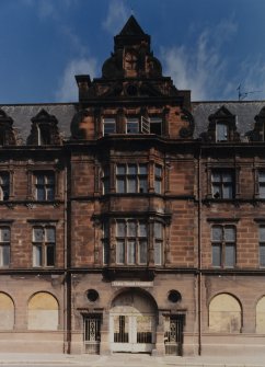 Glasgow, 253 Duke Street, Eastern District Hospital.
Detail of South entrance from South.