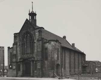 Glasgow, 231 Dalmarnock Road, Dalmarnock Congregational Church.
General view from South-West.