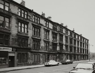Glasgow, 60-72 Dunard Street.
General view from North-West.