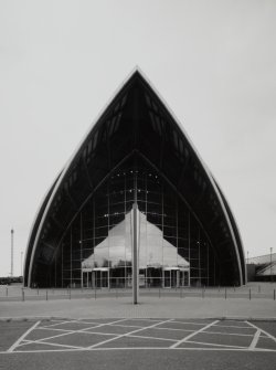 View of 'Armadillo' from ESE.
