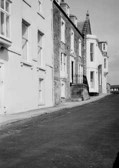 View of front elevation of the Garden House, The Terrace, Elie.