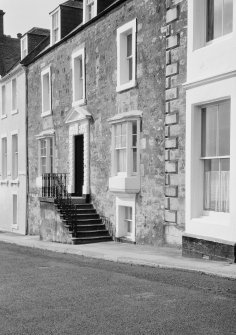 View of front elevation of the Garden House, The Terrace, Elie.