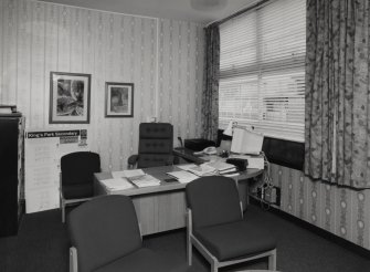 Interior. Administration block, view of Head Teachers office