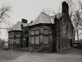 Glasgow, Gartloch Road, Gartloch Hospital.
View of mortuary from South-East.