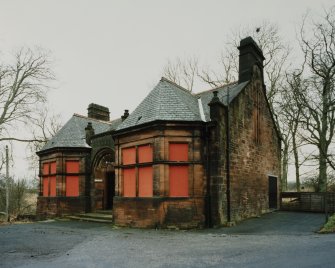 Glasgow, Gartloch Road, Gartloch Hospital.
View of mortuary from South-East.
