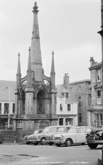 General view of the Kennedy Monument, Cameron Square, Fort William.