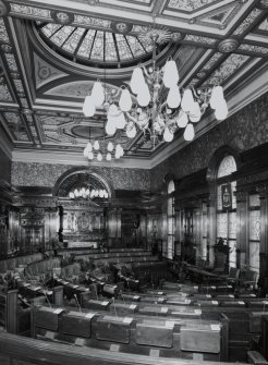 Interior. Second Floor Council Chamber from North