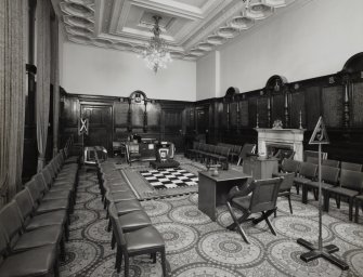 Trades House, interior
Saloon, view from West