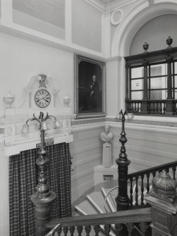 Interior, main staircase, 1st floor, view from south west