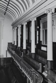 Glasgow, 401 Govan Road, Govan Town Hall, interior
View of East colonade of gallery in main hall of West block.