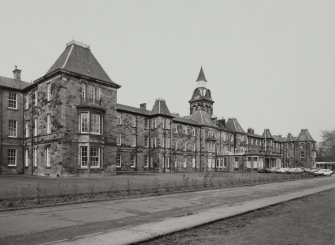 General view of main block from SE.