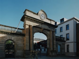 General view from SW showing gateway