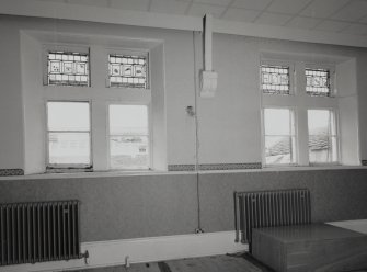 Detail of recreation hall windows
