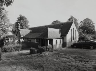 View of church from SW