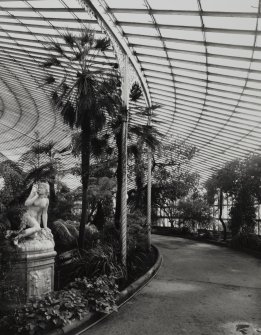 Interior.
General view including statue.