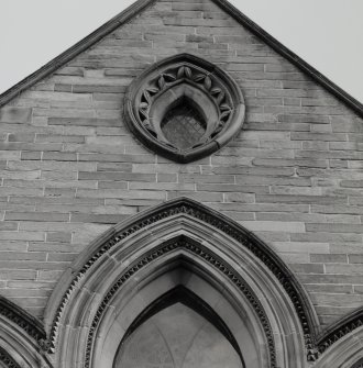 Detail of W gable